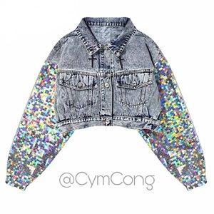 Fashion Short Jeans Jacket